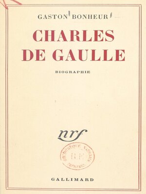 cover image of Charles de Gaulle